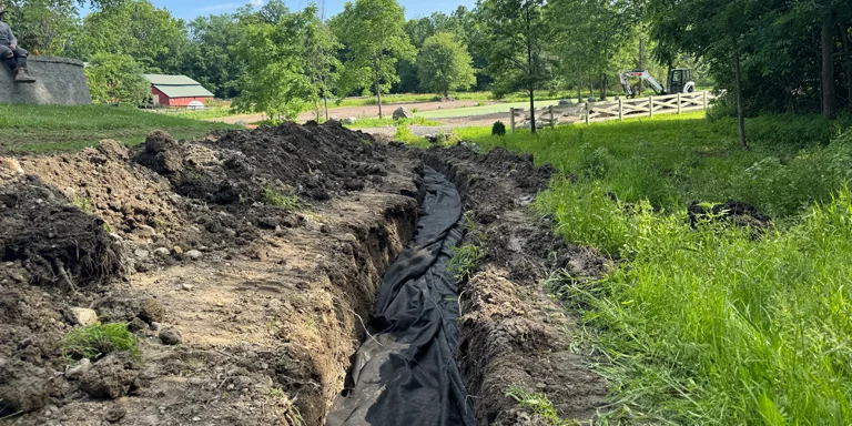 drainage system preparation for winter
