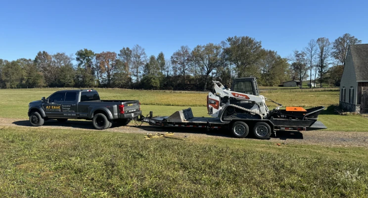 excavation contractor with modern equipment in montgomery