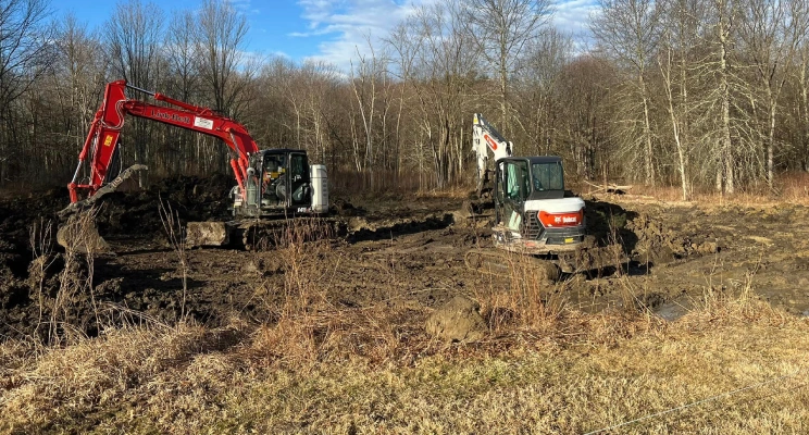 driveway excavation in orange county and montgomery ny