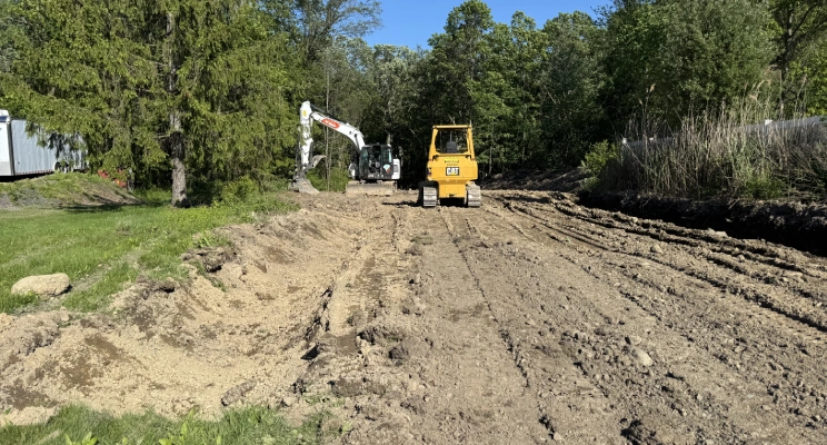 land grading in orange county and montgomery ny
